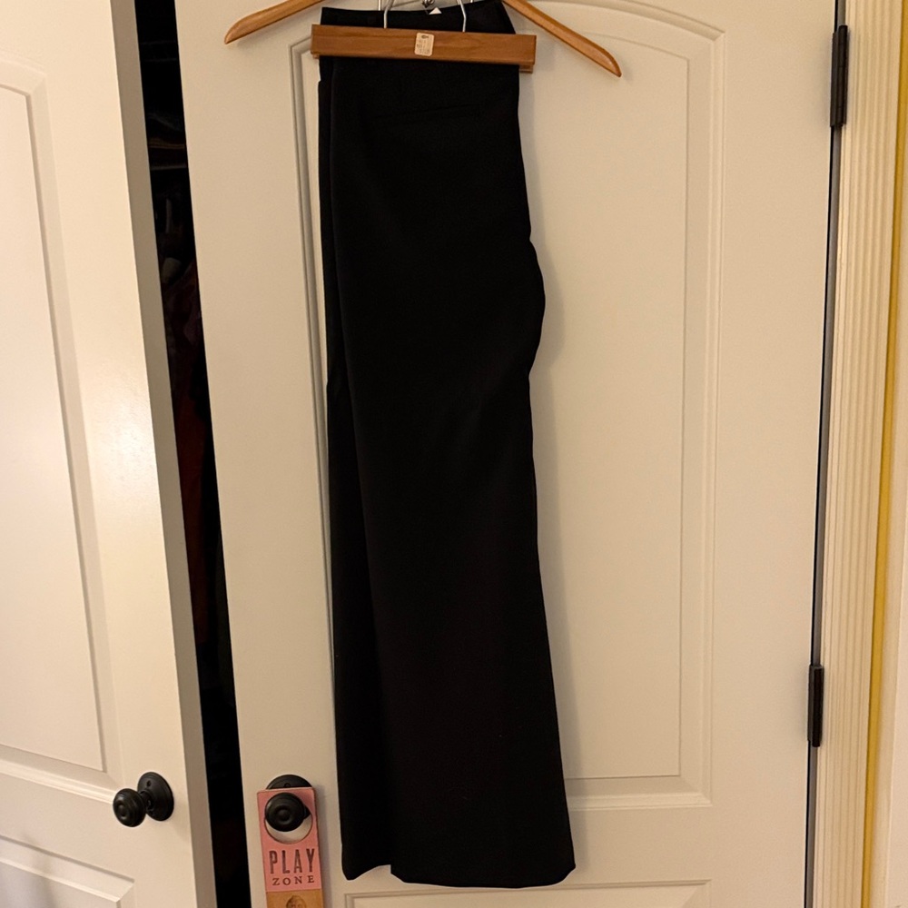 LOFT Classic Black High Waist Trousers